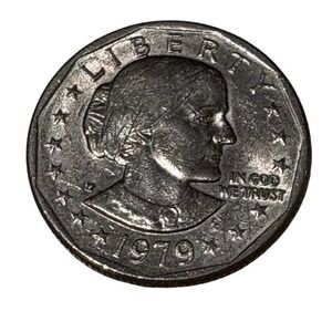1979 Susan B Anthony Dollar Coin - Circulated Collectible US‎ Coinage